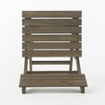 thumbnail image 3 of Grey Folding Chairs, Made From Wood, Weather-, Of 2 Grey, To & Weather, 3 of 6