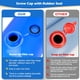 thumbnail image 4 of Bolsas de agua para cubrir piscinas Fologtoo, 3 capas, 0,7 mm, 3 m, 5 unidades, 4 of 6