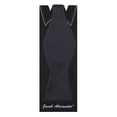 thumbnail image 2 of Jacob Alexander Men's Solid Color Extra Large Self-Tie Bow Tie - Black, 2 of 4