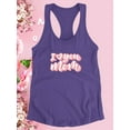 thumbnail image 3 of I Love You Mom Bold White Racerback Tank Women -Image by Shutterstock, Female x-Large, 3 of 4