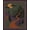 Green, Pattern 2, variant on Design&I 8'x10' Washable Area Rug Green Nighttime Landscape with Celestial Accents Enchanting Forest Scene, Starry Sky, for Living Room, Family Extra Large Skid-Resistant Low Profile