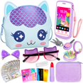 thumbnail image 1 of Set de juego Oisacirg para niños pequeños, 30 unidades, bolsa para gatos, juguetes para niñas, 1 of 7