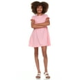 thumbnail image 3 of Pink Angel Girls' 2-Pack Short Sleeve Cotton Dresses - Superior Comfort, Breathable, Durable, and Easy Maintenance, 3 of 9