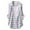White, variant on Womens Plaid Long Sleeve Button Down Shirt Loose Fit Hooded Cardigan Sun Protection Lightweight Thin Jacket Casual Checkered Summer Top