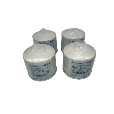 Genuine Kubota HH164-32430 Oil Filter 4 Pack