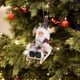 thumbnail image 1 of Adornos navideños, adornos navideños, regalos navideños, muñeco de Papá Noel esmaltado, decoración, trineo navideño, muñeco de Papá Noel, colgante para árbol de Navidad, muñeco de trineo, 1 of 3