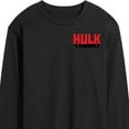 thumbnail image 3 of Marvel Captain America: Brave New World - Red Hulk Oversized - Men's Long Sleeve Graphic T-Shirt, 3 of 5