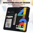 thumbnail image 4 of Compatible with Google Pixel 4A 4G Cute Animals Pattern Wallet Case with Card Slots Flip Cover, 4 of 5