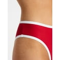 thumbnail image 3 of Time and Tru Women's and Women's Plus Size Go Time Mid Rise Bikini Bottoms, Sizes XS-3X, 3 of 4