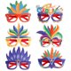 thumbnail image 1 of KAKOWELY 6 piezas de gafas de carnaval, decoraciones para fiestas de disfraces., 1 of 4