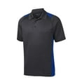 thumbnail image 3 of Sport-Tek Heather Colorblock Contender Polo. ST665, 3 of 4
