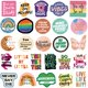 thumbnail image 4 of Stickers Yodeeni 300 piezas de vinilo impermeable inspirador, 4 of 8