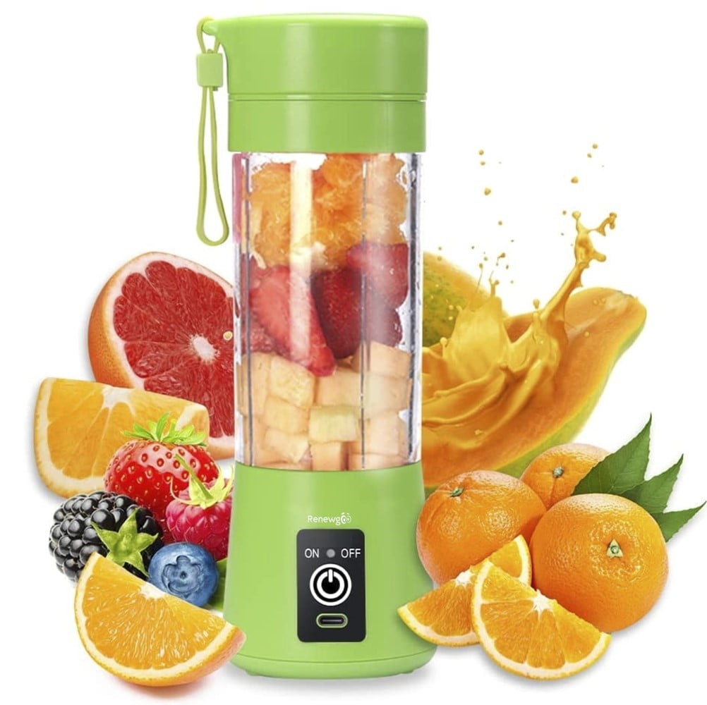 Renewgoo BlendMate Blender Portable Juicer Travel Bottle Portable
