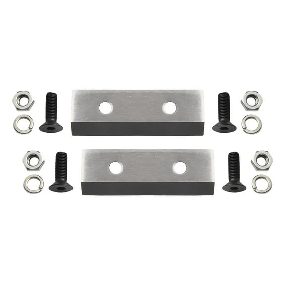 Chipper Blade Shredder Blades - Long-lasting 781-0490 And Efficient Black
