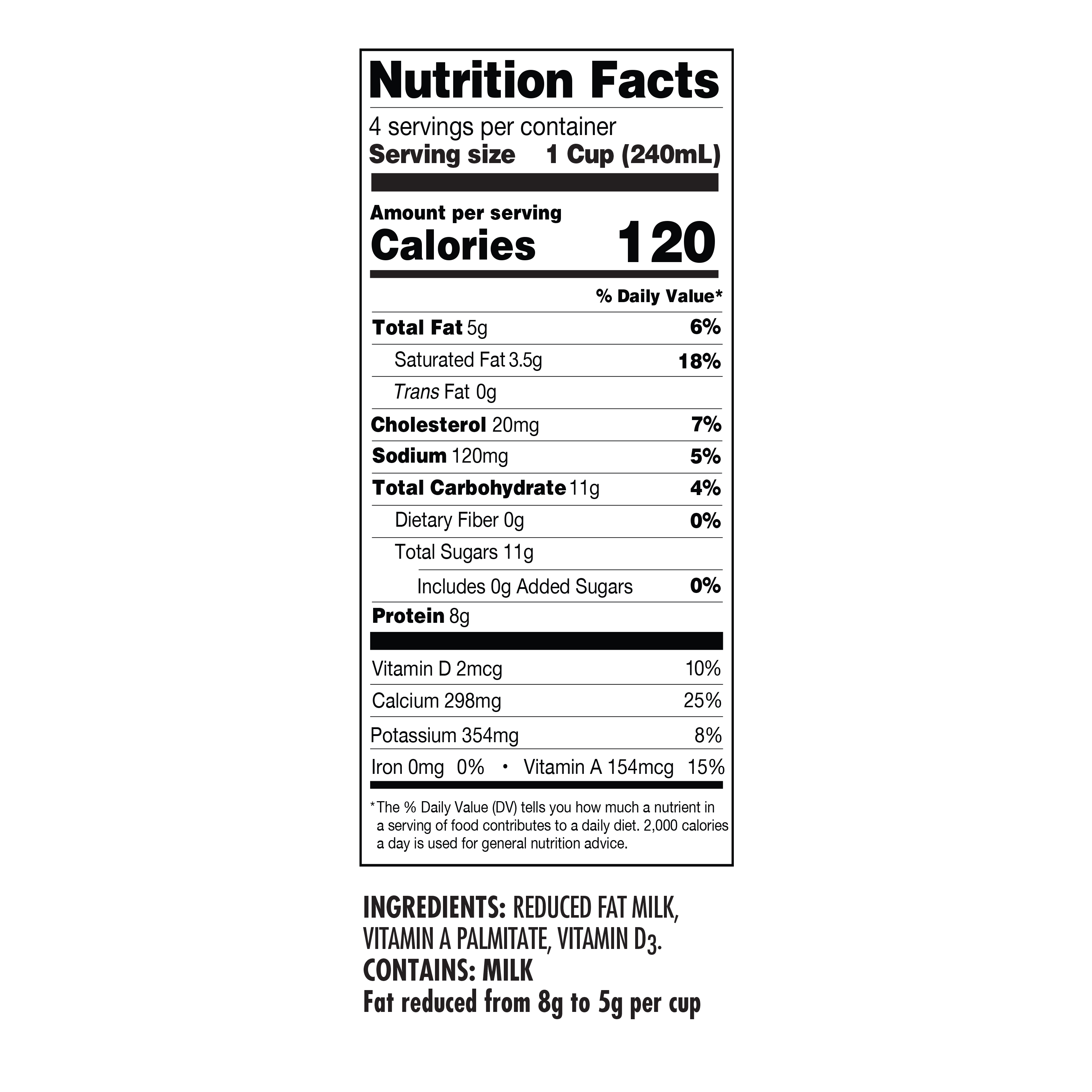 Prairie Farms 2% Reduced Fat Milk, 32oz