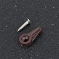 thumbnail image 1 of OFFIGAM 30Pcs Small Glass Clips Brown Plastic Mirror Fixing Clips for Wardrobe Cabinets, 1 of 7