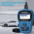 thumbnail image 5 of AUTOPHIX OM121P Universal OBD Code Reader OBD2 Scanner Check Engine System for OBD2 EOBD CAN Cars Turn off MIL Check Engine Light Read and Clear Codes Automotive Code Scan Tool, 5 of 8