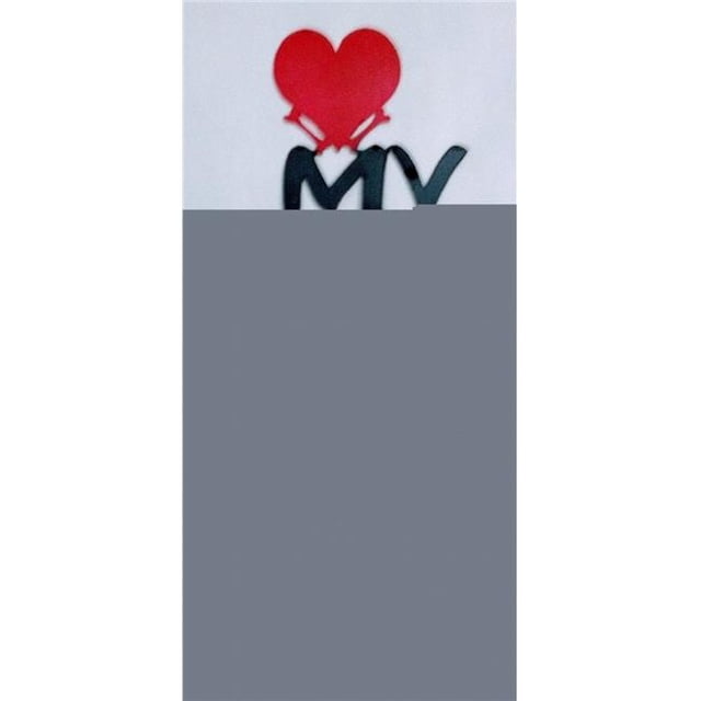 Panneau "Love My Heart" Berger Allemand