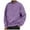 Purple, variant on Fgnfyis Men's Casual Shoulder Drop Solid Color Soft Comfortable Hoodie Sweatshirt for Men Blue M