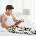 thumbnail image 5 of Bingfone Snake Mens All Over Print Sleep Pajama Pants-Small, 5 of 5