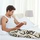 thumbnail image 5 of Balery Snake Pantalones de pijama para hombre, pijama ultraligero, pantalón de descanso-Medium, 5 of 6