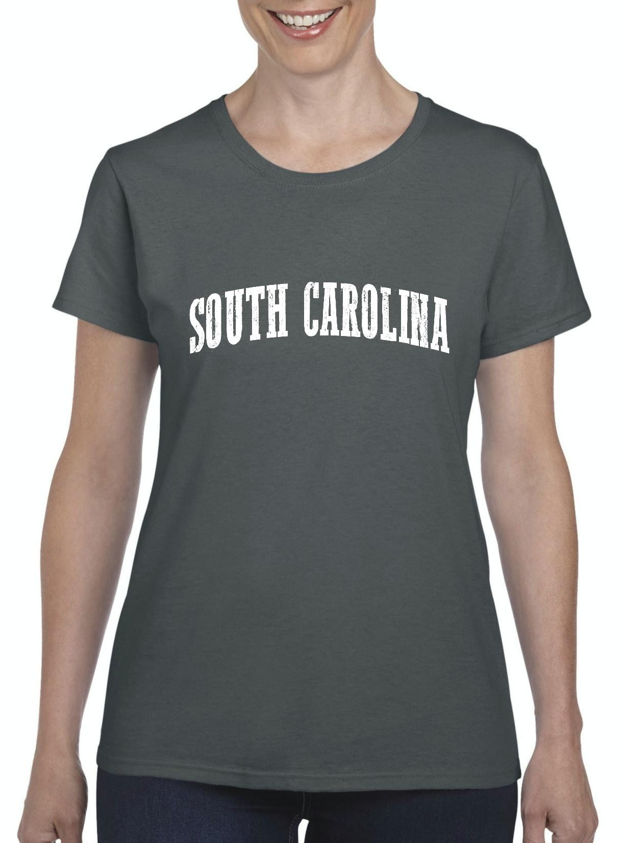 IWPF - Womens SC Charleston Short Sleeve T-Shirt - Walmart.com ...