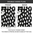 thumbnail image 4 of Black Halloween Ghosts with Boo Fall Garden Flags 12.5"x18" Double Side,Small Yard Flags for Outside,Outdoor Fall Decor,Autumn Funny Garden Flag Yard Decoration, 4 of 4