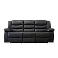 thumbnail image 1 of Sofa Reclinable Midtown Concept 3 Plazas Color Negro, 1 of 4