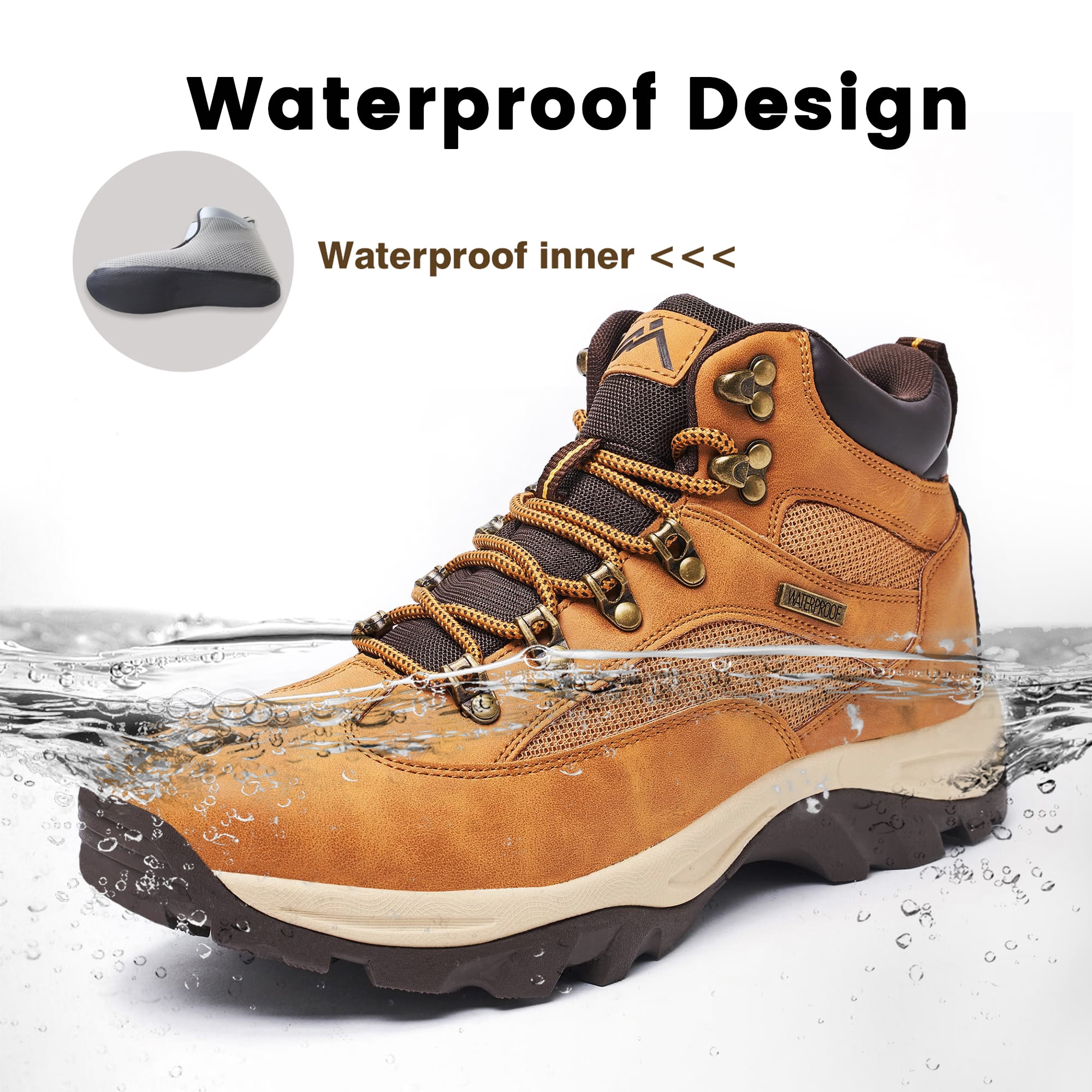 CC-Los Men Hiking Boots Outdoor Lightweight Waterproof  display picture 1