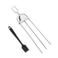 thumbnail image 2 of XWSHYW Utensilios y Gadgets de Cocina. Tenedor de Barbacoa Semiautomático de Acero Inoxidable, Tenedor de Barbacoa Al Aire Libre, Tenedor de Barbacoa Familiar, Kebabs de Cordero, Herramientas de Barb, 2 of 6