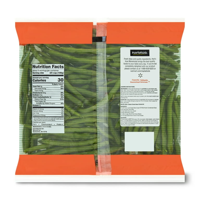 Frozen Green Beans Nutrition Label frozen-green-beans-nutrition-label