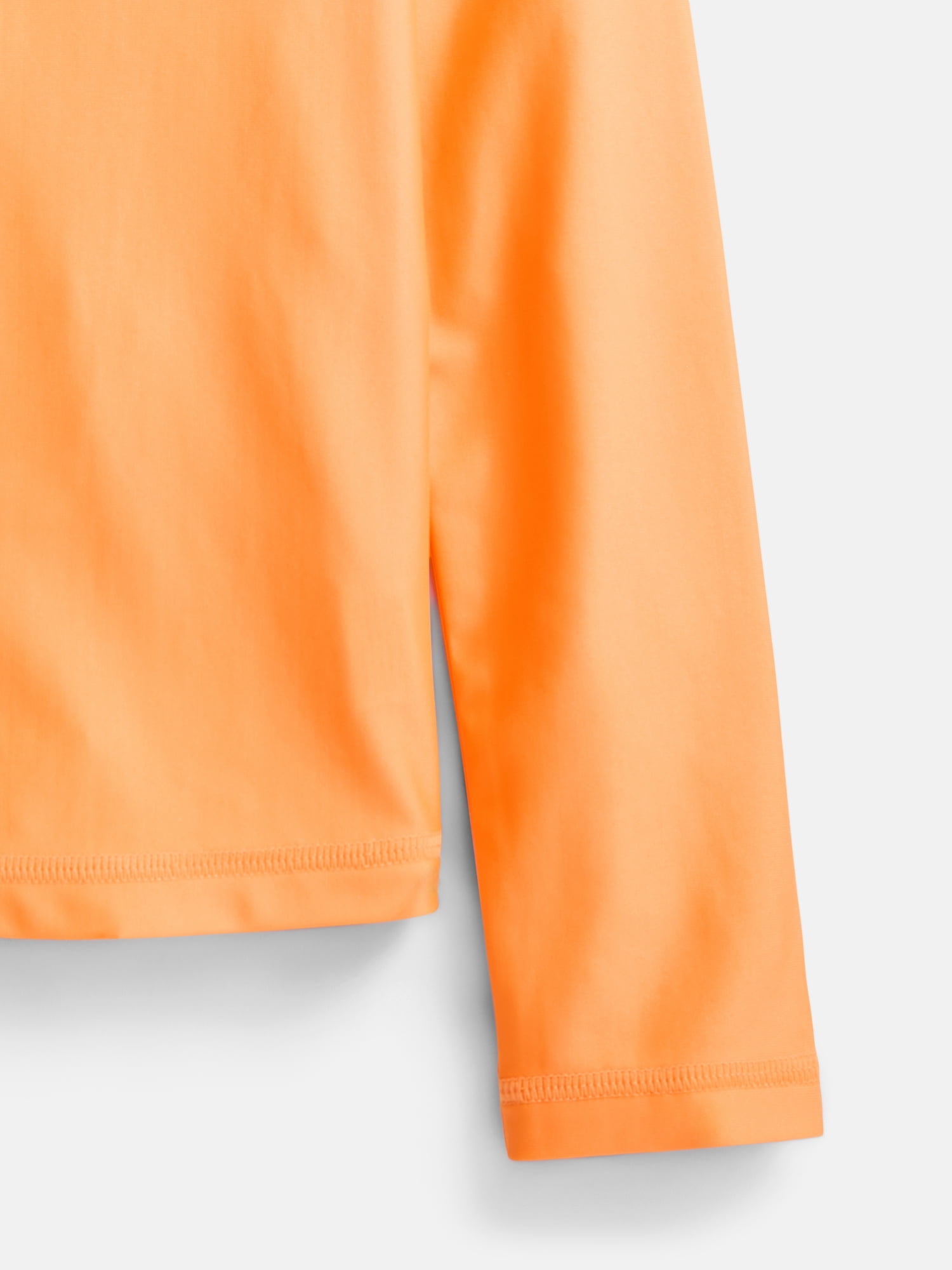 Wonder Nation Boys Hooded Rash Guard with Long Sleeves, Sizes 4-18 & Husky