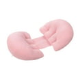 thumbnail image 4 of Almohada de embarazo Macarena portátil y liviana Rosa 60 cm x 30 cm, 4 of 8