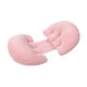 thumbnail image 3 of Almohada de embarazo para dormir de cuerpo entero, suave y ligera, para maternidad. Rosa, 3 of 9