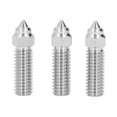 thumbnail image 1 of Boquilla extrusora de impresora 3D, 3 uds., 1,75mm M6, boquilla extrusora Hotend de alta velocidad para Creality K1 1,75/0,4mm, 1 of 5