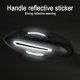 thumbnail image 3 of Adhesivo Para Manija De Puerta De Coche, 4 Uds., Cinta Reflectante De Advertencia, Tiras Reflectantes Automáticas, Marca De Seguridad Para Conducción, Accesorios De Estilo De Coche Cateissary VI007276-00, 3 of 6
