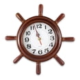 thumbnail image 1 of Reloj Análogo De Pared Rm Regalomex Diseño Timón De Barco YC011754, 1 of 5
