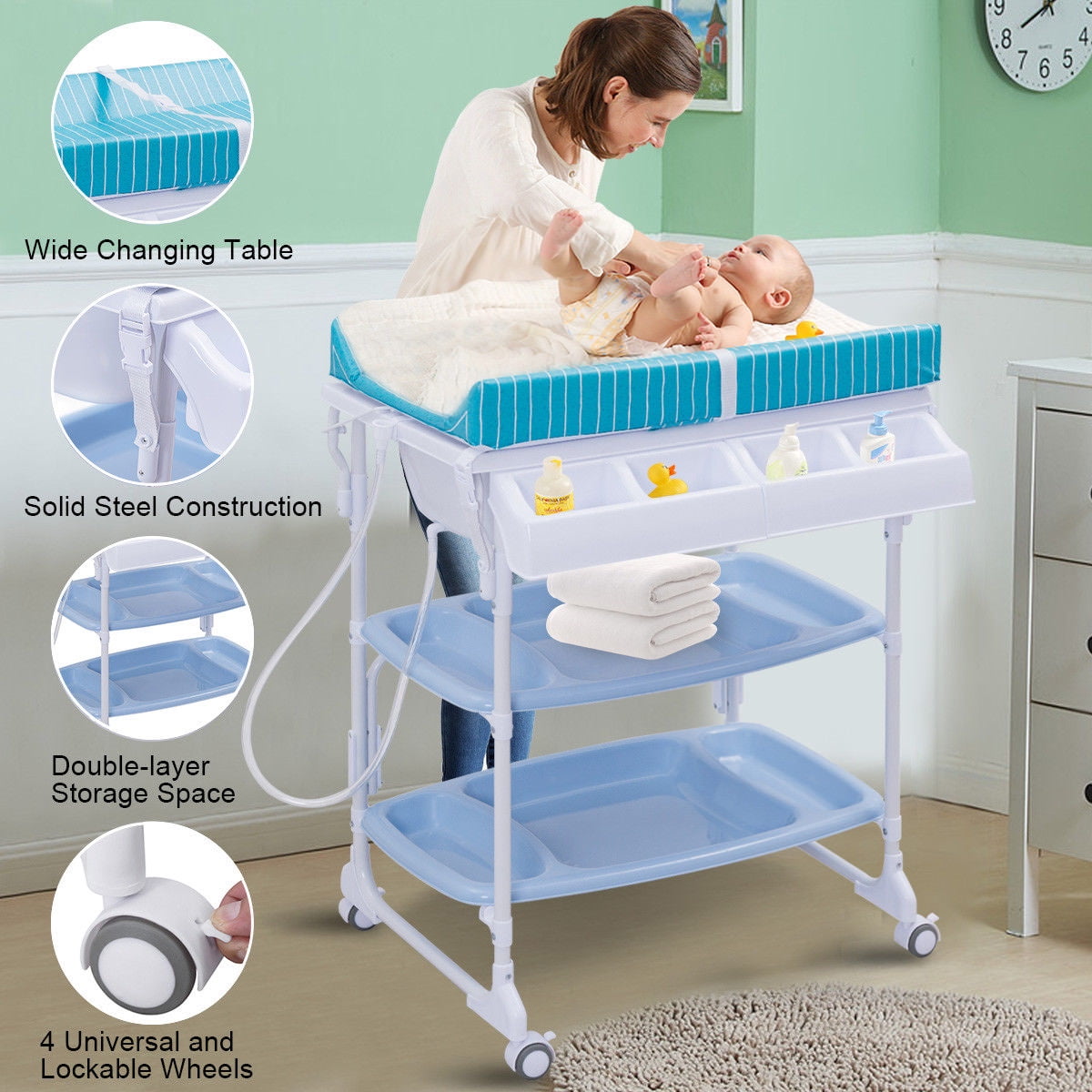 changing table side storage