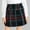Green, variant on Girls Green Plaid Pleated Skirt for School Uniform, Elastic Waist Stretch Fabric, Sizes 2T-12 Years,Size 7-8 T