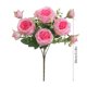 thumbnail image 3 of Ramo de rosas artificiales para mujer, decoración del hogar, ramo de boda, rosa pegada a la pared., 3 of 4