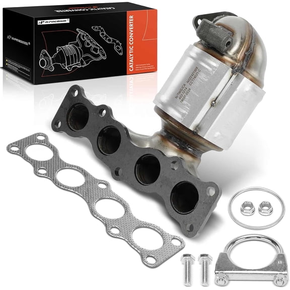 A-Premium Exhaust Manifold Catalytic Converter with Gasket Kit Direct-Fit Compatible with Hyundai Sonata 2015-2019 2.4L & Kia Optima 2016-2020 2.4L, E.P.A. Compliant, Replace# 285102GAV0
