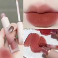 thumbnail image 1 of Crema de lápiz labial mate de terciopelo, tinte de labios rojo Sexy, hidratante, brillo de labios de larga duración, maquillaje impermeable, Cosméticos coreanos, 6 colores, 1 of 7