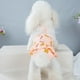 thumbnail image 5 of Pañales para perros reutilizables de lujo amarillos: bragas sanitarias duraderas y lavables para mascotas femeninas con velcro fuerte y flexible, 5 of 5