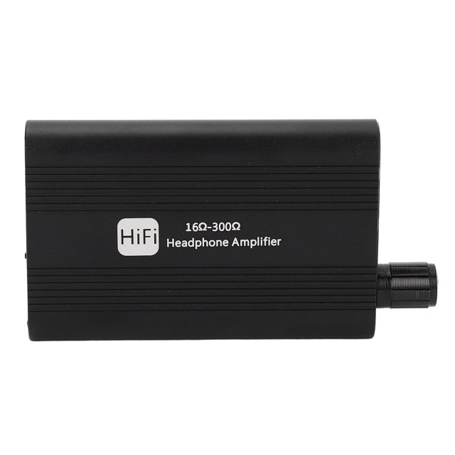 Portable HiFi Earphone , Portable HiFi Headphone 3.5mm Two Stage Gain Switch Lightweight 1500mAh Volume Adjustment for MP4