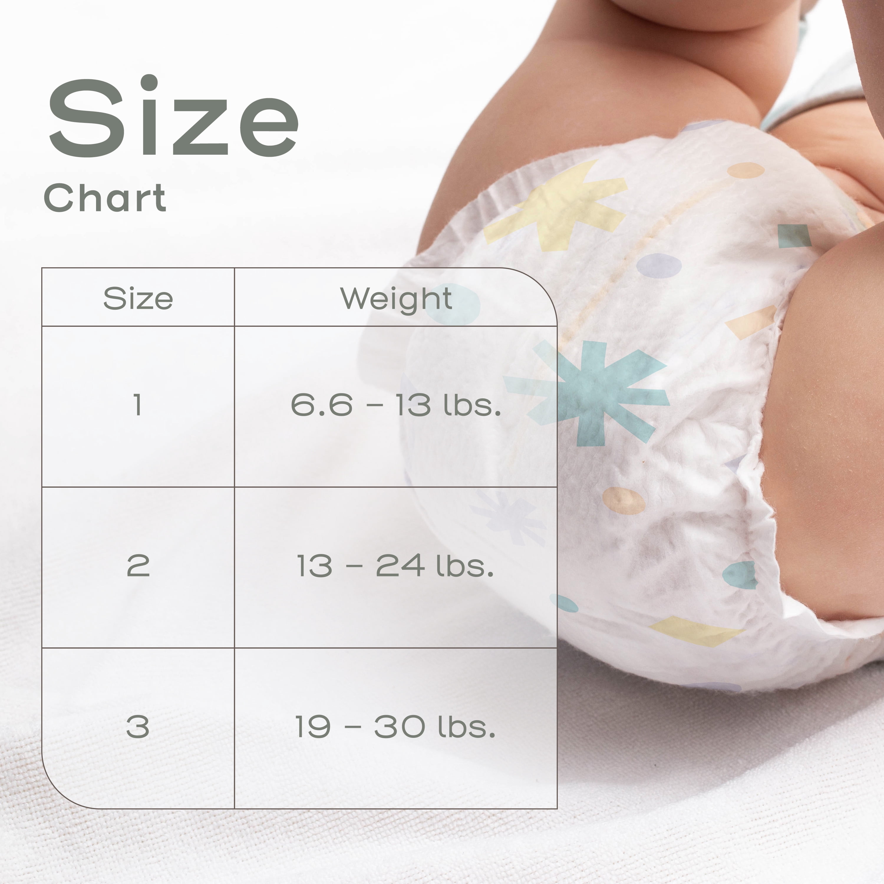 Evolur Snuggle Bum Baby Diapers - Size 1, 216 Count, for Newborns (6.6 lbs - 13 lbs), Ulta Absorbent Diapers Newborn Baby