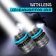 thumbnail image 1 of Carshark-Luz Led antiniebla Turbo H8 H9 H11 20000Lm Canbus sin Error láser 9005 9006 Hb3 Hb4 lámpara automática CSP 50W proyector Mini lente de hielo, 1 of 3
