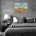 thumbnail image 3 of Sps ssion Beach 16"x12" Framed Painting Canvas Art Prints, 3 of 5