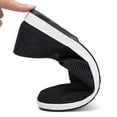 thumbnail image 3 of Quealent Adult Men Shoes Men Summer Shoes Casual Walking Shoes for Women Arch Support Slip On Breathable Comfortable Mens Casual Shoes Moccasins Black 10.5, 3 of 5