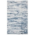 thumbnail image 3 of SAFAVIEH Amelia Lester Abstract Area Rug, Gray/Navy, 3' x 5', 3 of 14