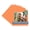 Orange, variant on Light Orange Picture Frame Mat for 26x26 Frames - Fits 21x21 Photos - 10 Mats
